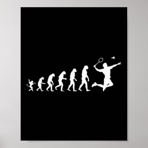 Badminton för mänsklig utveckling poster