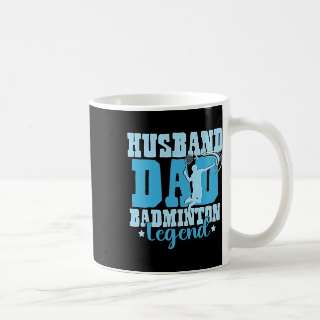 Badminton-förklaringen Retro Shuttle Manar Badmint Kaffemugg (Höger)