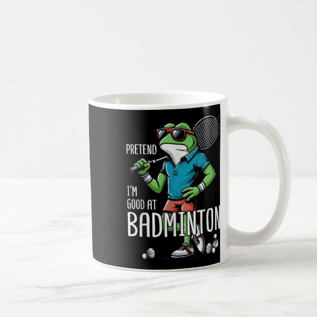 Badminton Frog Shuttle Poona Kaffemugg (Höger)