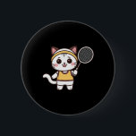 Badminton Funny Cat Women Girls Badminton Player K Knapp<br><div class="desc">Badminton Funny Cat Women Girls Badminton Player Kawaii</div>