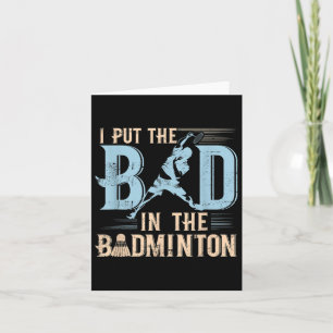Badminton Funny Sayed Racquets Shuttle Player Kort