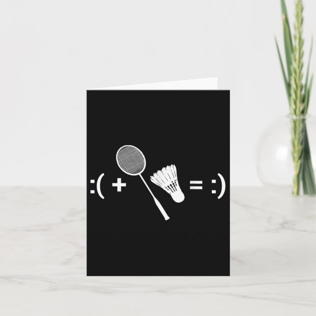 Badminton Game Shuttle Sport Badminton Kort (Framsida)