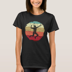 Badminton Girl Woman Girls Racket Female Shuttleco T Shirt