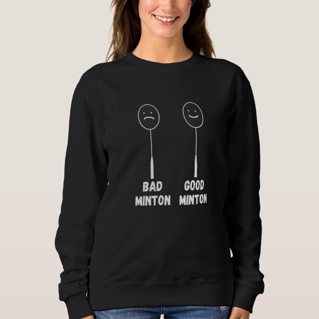 Badminton Goodminton  Fjäderboll Spelare T Shirt (Framsida)