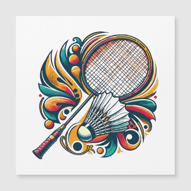 Badminton Grafik (Framsida)