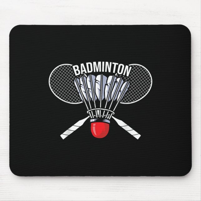 Badminton Grafik Badminton Spelare Shuttle Sport  Musmatta (Framsidan)