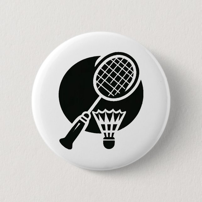Badminton Grafik Knapp (Framsida)