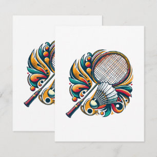 Badminton Grafik Tilläggskort