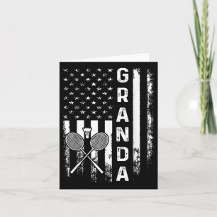 Badminton Granda American Flagga Vintage jul X Kort