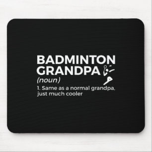 Badminton Grandpa Definition Funny Badminton Playe Musmatta