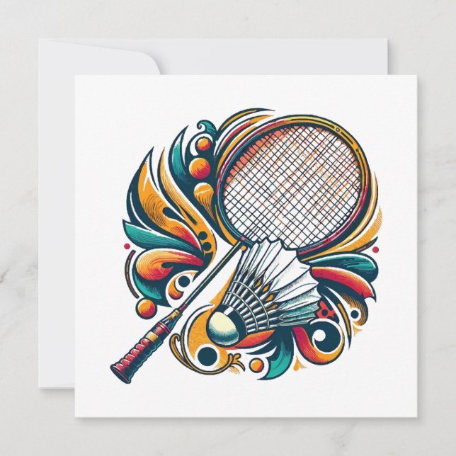 Badminton Graphic (Framsida)