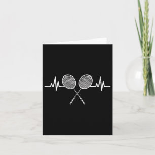 Badminton Heartslag Sports Enthusiast Sporty Boys Kort