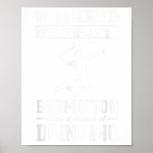 Badminton-helgprognos poster