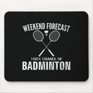 Badminton-helgprognos Rollig Badminton-spelare Musmatta