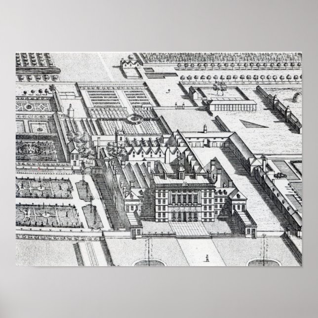 Badminton House i Gloucester County Poster (Framsidan)