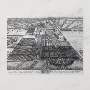Badminton House i Gloucester County Vykort