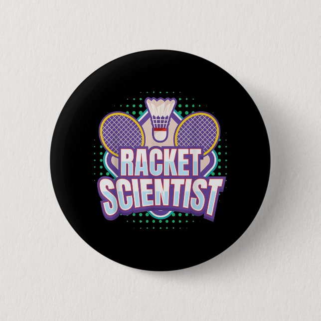 Badminton I Racket Scientist i Badminton Racket Sh Knapp (Framsida)