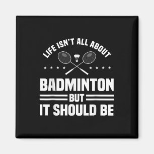 Badminton Idrottsperson Spel Sport Spelare Atlet R Magnet