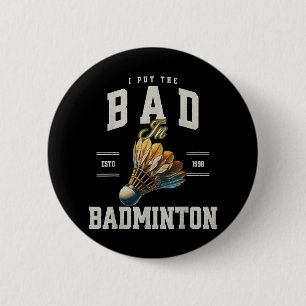 Badminton jag satte in det onda i Badminton-skytte Knapp