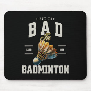 Badminton jag satte in det onda i Badminton-skytte Musmatta