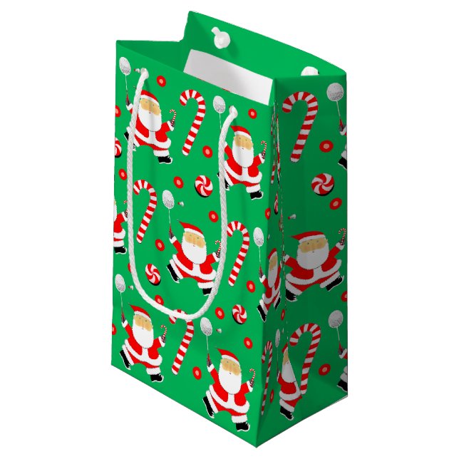 Badminton jul Helgdag Gift (Framsidan Vinklad)