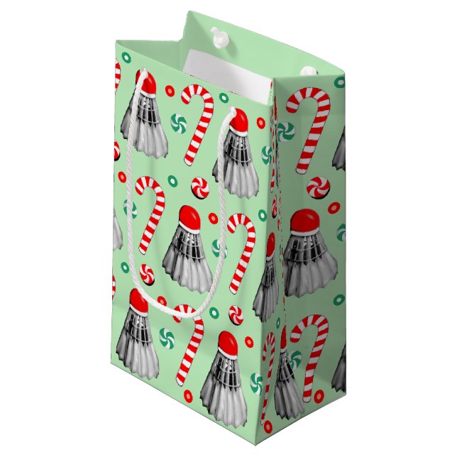 Badminton jul Helgdag Gift (Framsidan Vinklad)
