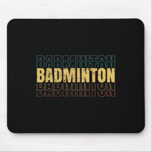 Badminton Kärlek Lag Spelare Tränare Musmatta