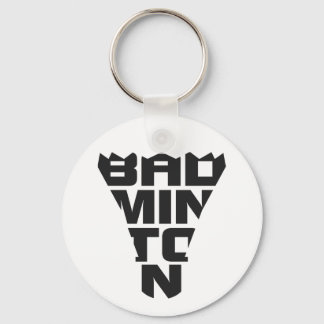 Badminton Keychain Nyckelring