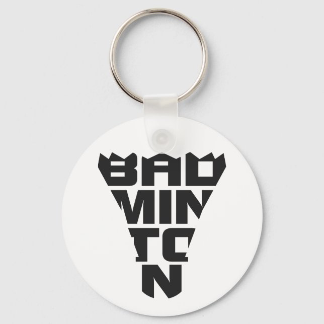 Badminton Keychain Nyckelring (Framsida)