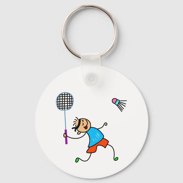 Badminton Kid Nyckelring (Framsida)