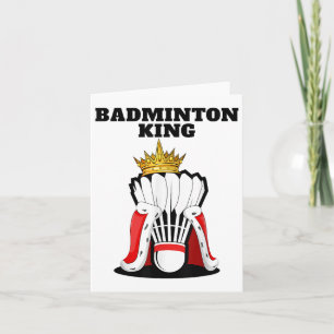 Badminton King _ Herr Badminton Spelartröja Pojkar Kort