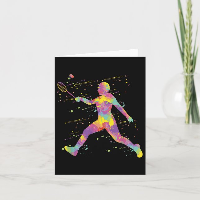 Badminton  kort (Framsida)