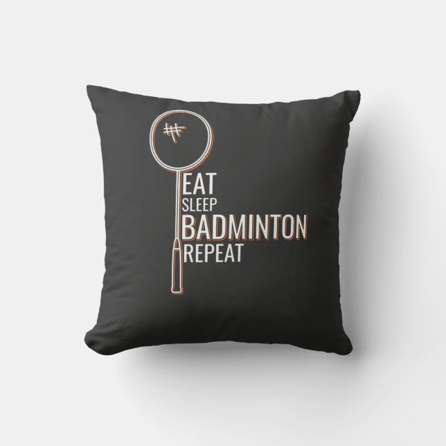 Badminton Kudde (Framsida)