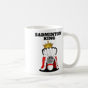 Badminton Kung _ Manar Badminton Player Shirt Boys Kaffemugg