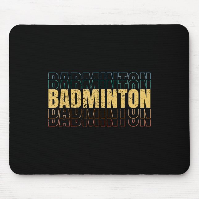 Badminton Love Team Player Coach  Musmatta (Framsidan)