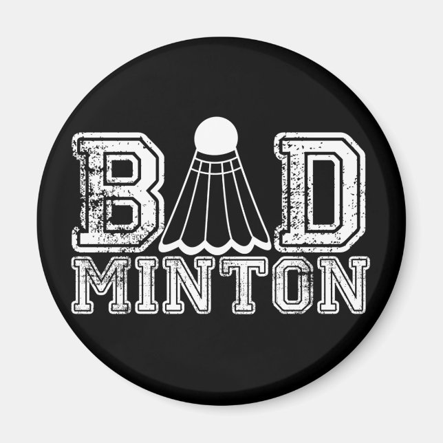 Badminton Magnet (Framsidan)