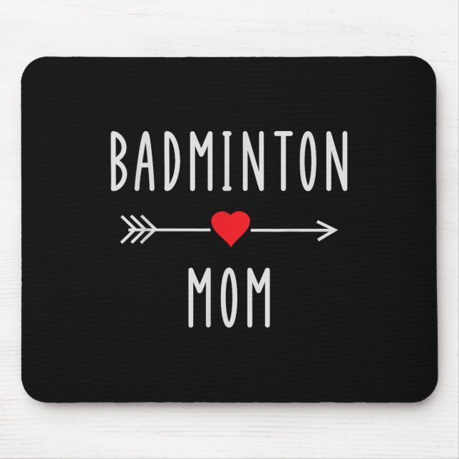 Badminton Mamma Badminton Spelare Mamma Present Ro Musmatta (Framsidan)