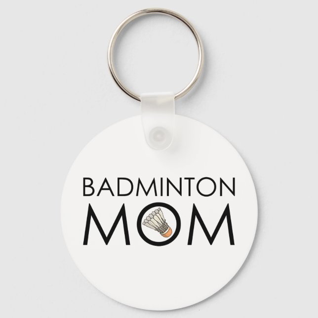 Badminton Mamma Nyckelring (Framsida)