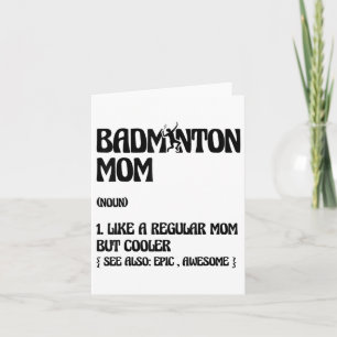 Badminton Mamma Player Shuttle Kort