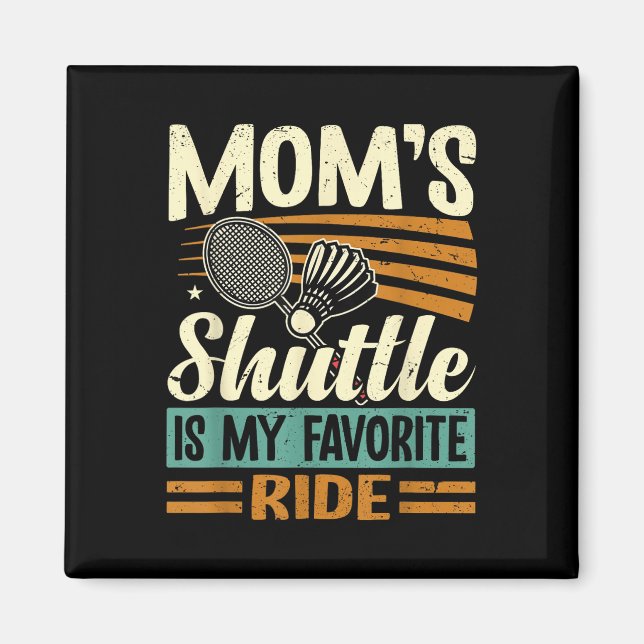 Badminton Mammor Shuttle - Children Loving Mor Magnet (Framsidan)