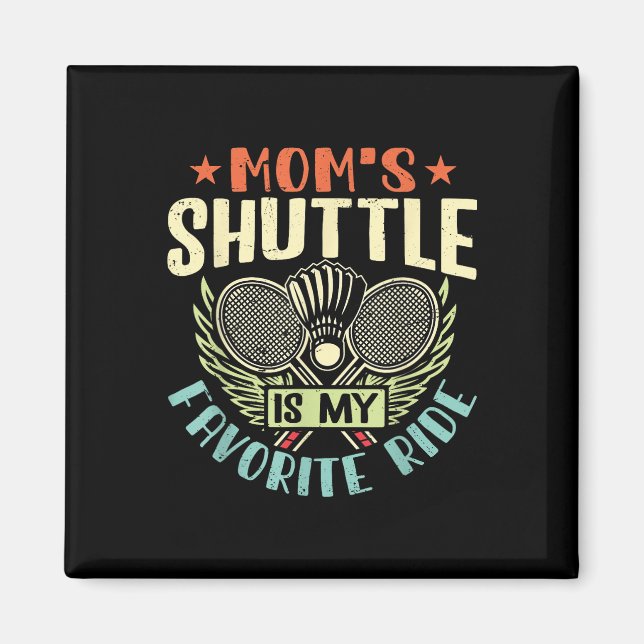Badminton Mammor Shuttle - Children Loving Mor Magnet (Framsidan)