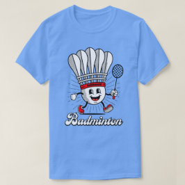 Badminton Mascot Classic T Shirt
