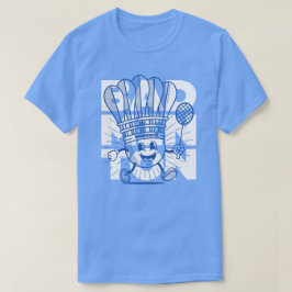 Badminton Mascot OVERPRINT T Shirt