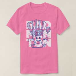 Badminton Mascot OVERPRINT T Shirt