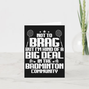 Badminton Match Shuttle Big Deal Badminton Player Kort