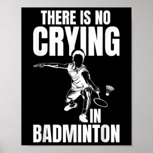 Badminton Match Tur Förmåga Lag Shuttle Tränare Ba Poster