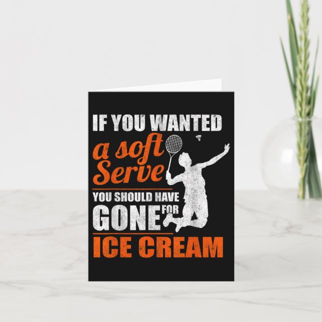 Badminton Mjuk Serve Shuttle Badminton  Kort (Framsida)