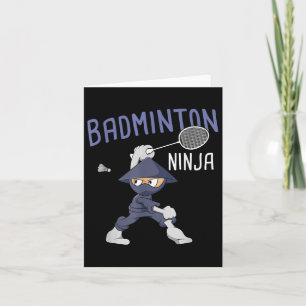 Badminton Ninja Kids Shuttle Boy Badminton Kort