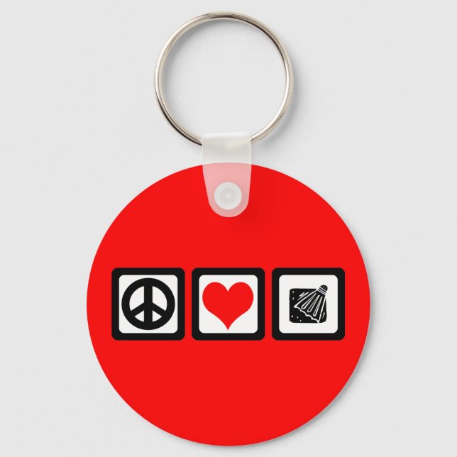 Badminton Nyckelring (Framsida)