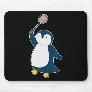 Badminton och Shuttle Player Penguin Musmatta